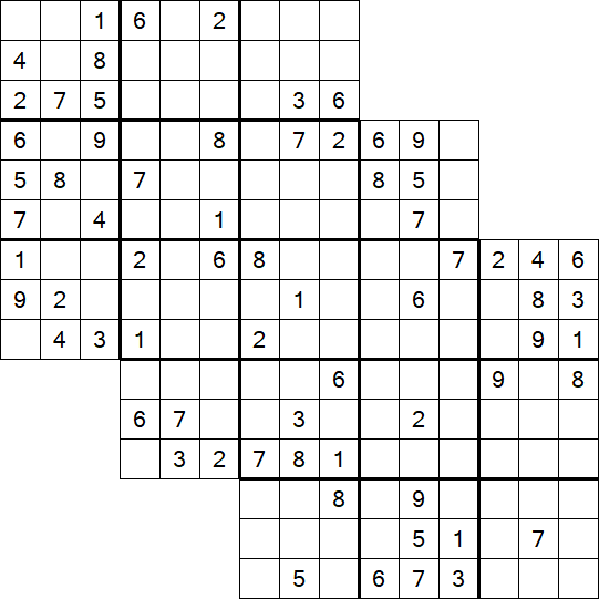 Tripledoku - Difficile