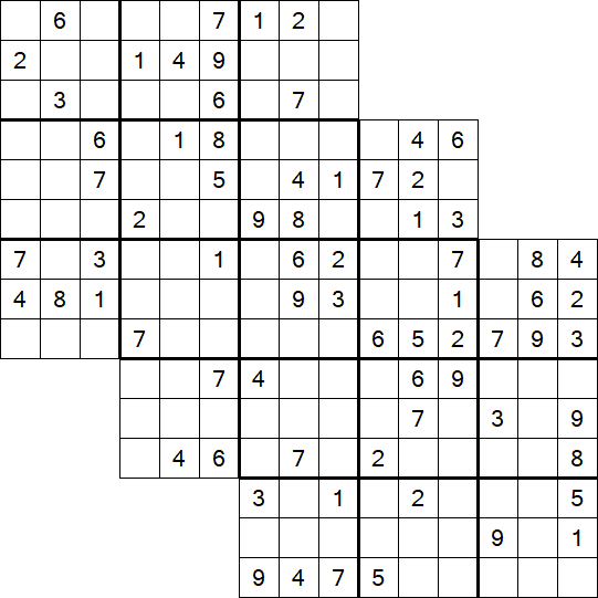 Tripledoku - Difficile