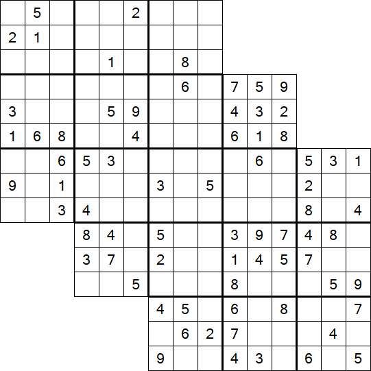 Tripledoku - Difficile