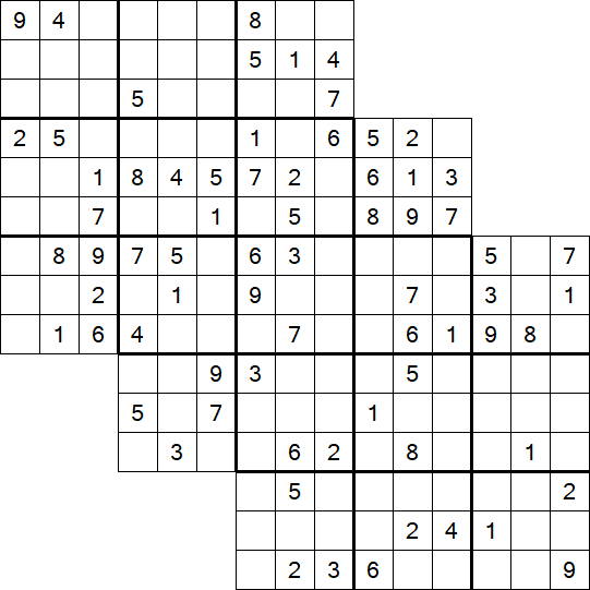 Tripledoku - Difficile