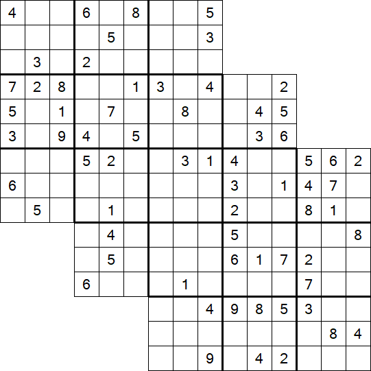 Tripledoku - Difficile