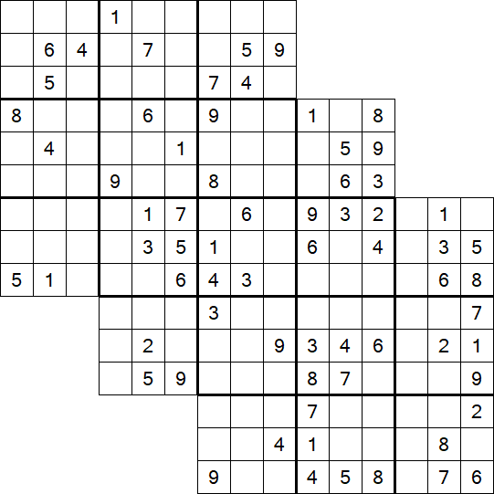 Tripledoku - Difficile