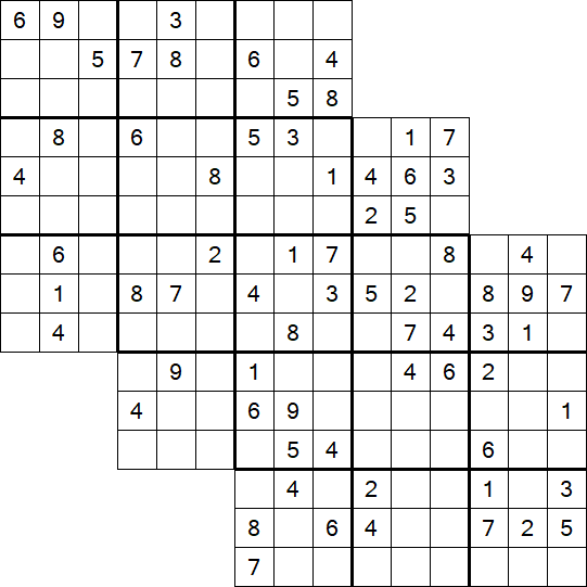 Tripledoku - Difficile