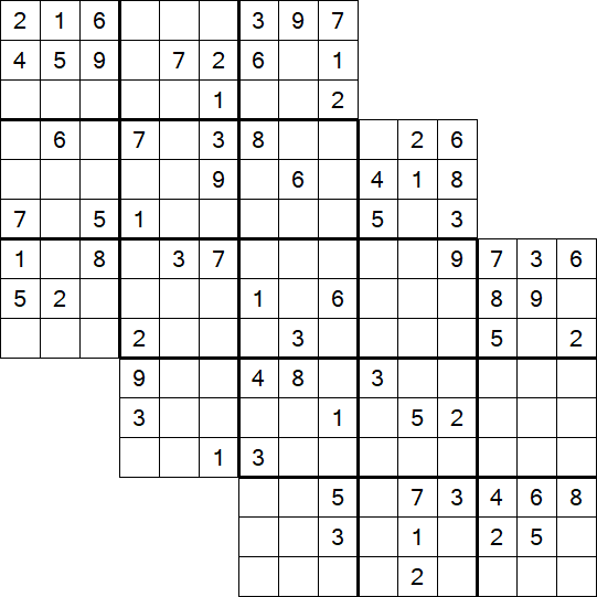 Tripledoku - Difficile