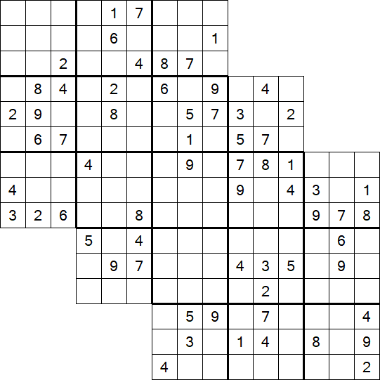 Tripledoku - Difficile