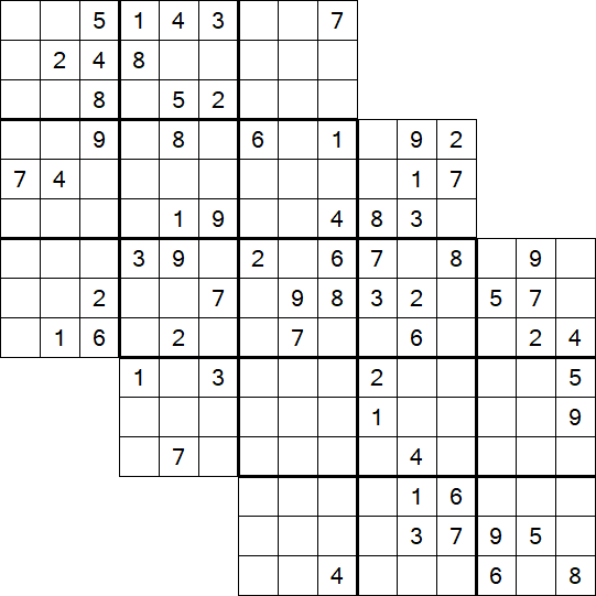 Tripledoku - Difficile