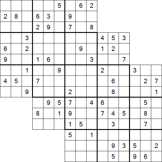 Tripledoku - Difficile