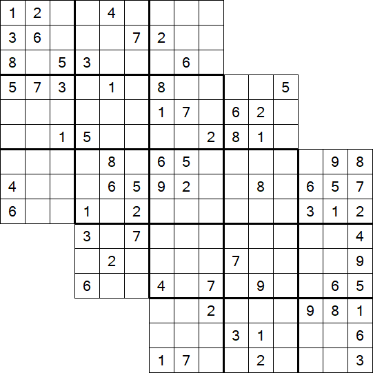 Tripledoku - Difficile