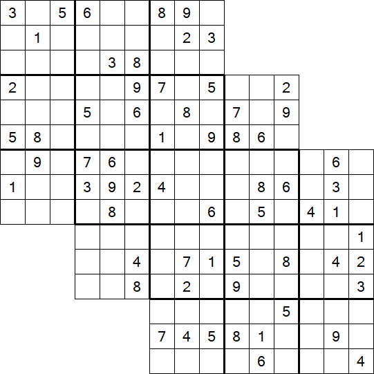 Tripledoku - Difficile