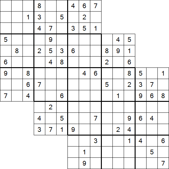 Tripledoku - Difficile