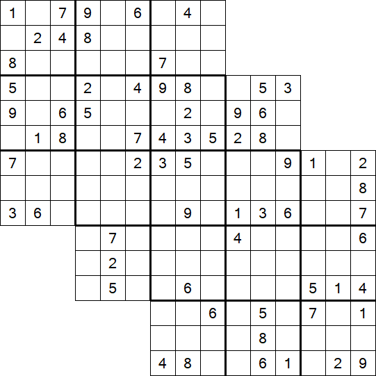 Tripledoku - Difficile