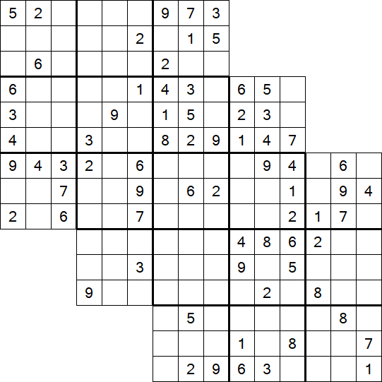 Tripledoku - Difficile