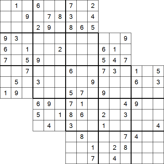 Tripledoku - Difficile