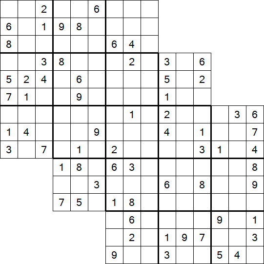 Tripledoku - Difficile