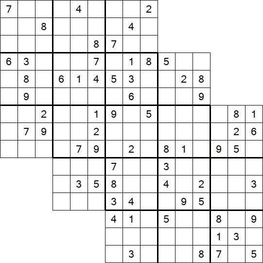 Tripledoku - Difficile