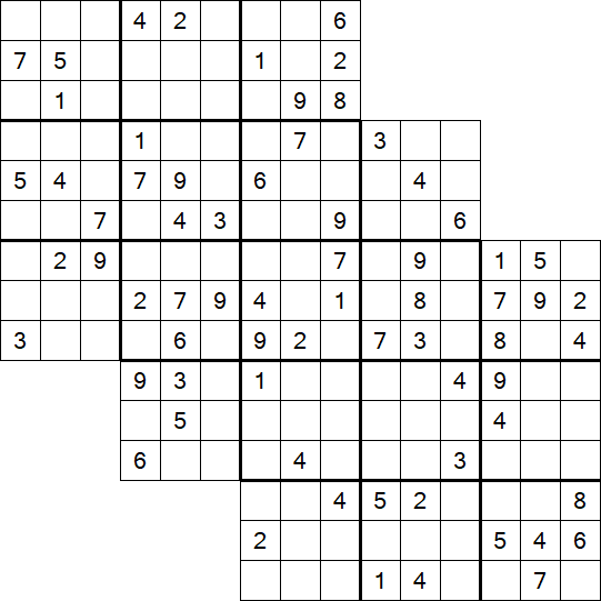 Tripledoku - Difficile