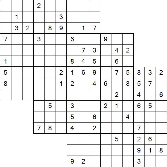 Tripledoku - Difficile