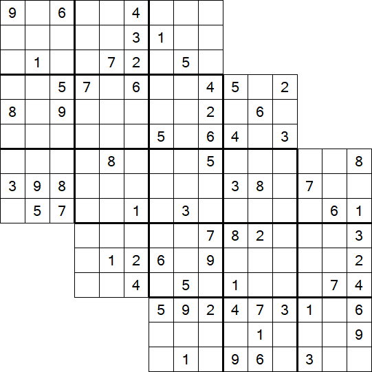 Tripledoku - Difficile