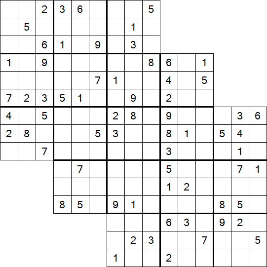 Tripledoku - Difficile