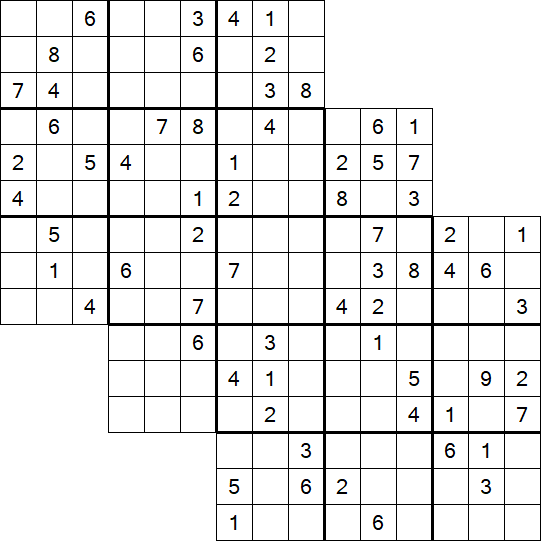 Tripledoku - Difficile