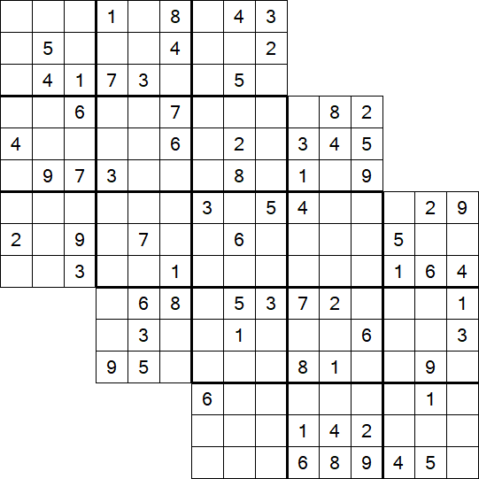 Tripledoku - Difficile