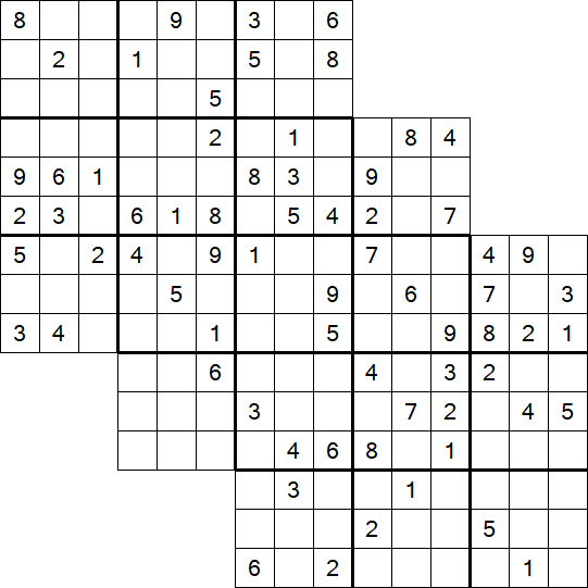 Tripledoku - Difficile