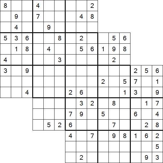 Tripledoku - Difficile