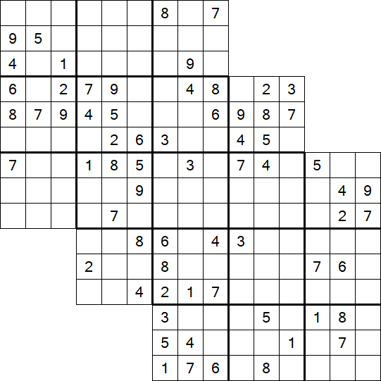 Tripledoku - Difficile