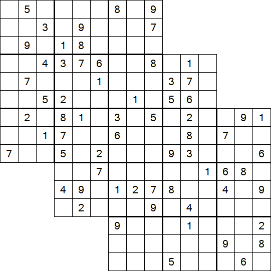 Tripledoku - Difficile