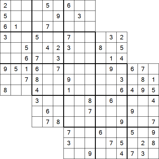 Tripledoku - Difficile