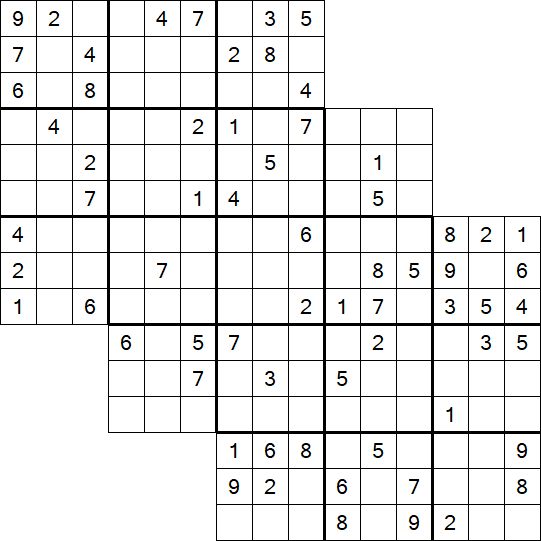 Tripledoku - Difficile