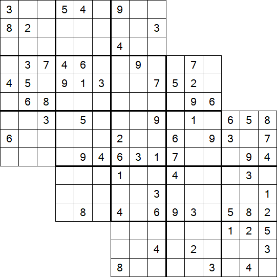 Tripledoku - Difficile