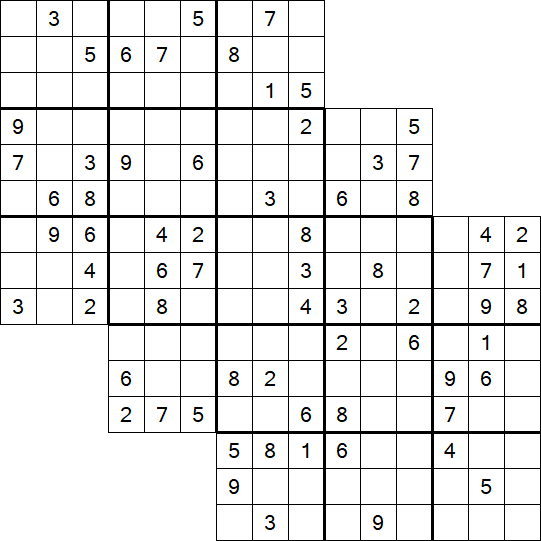 Tripledoku - Difficile