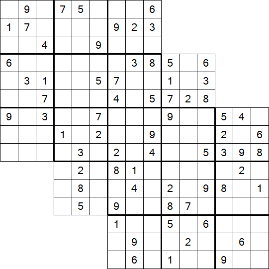 Tripledoku - Difficile