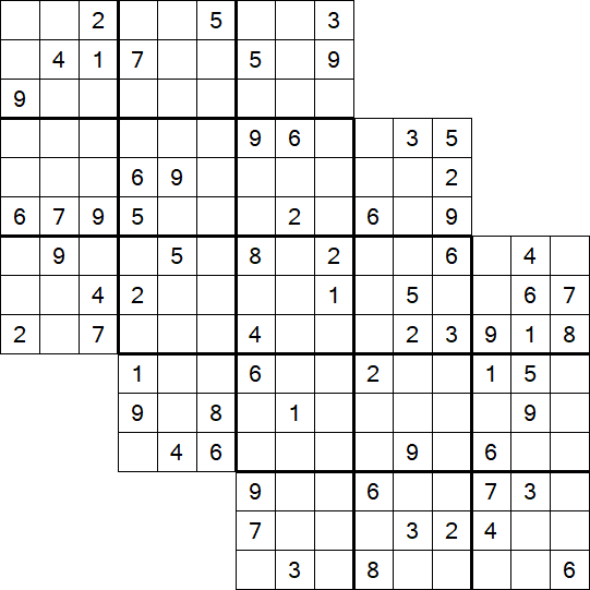 Tripledoku - Difficile