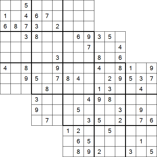 Tripledoku - Difficile