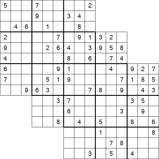 Tripledoku - Difficile