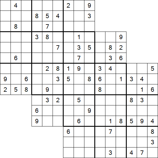 Tripledoku - Difficile