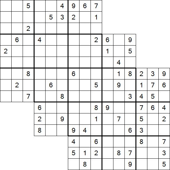 Tripledoku - Difficile