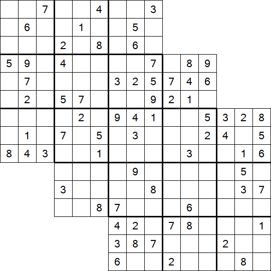 Tripledoku - Difficile