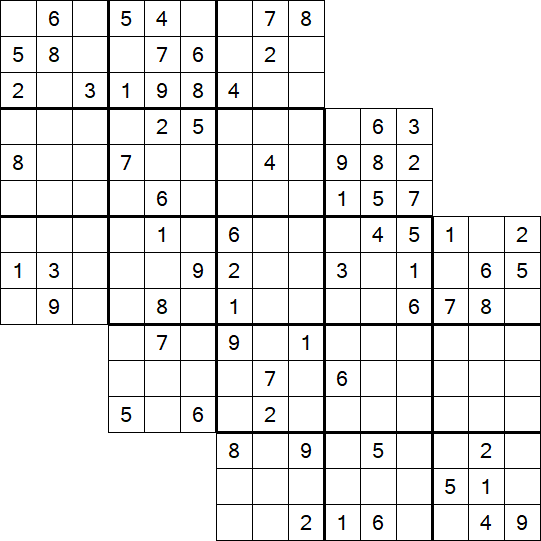 Tripledoku - Difficile