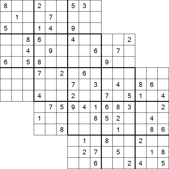 Tripledoku - Difficile