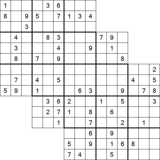 Tripledoku - Difficile