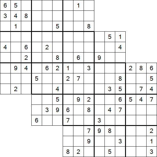 Tripledoku - Difficile