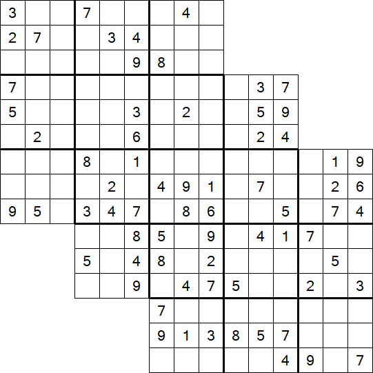 Tripledoku - Difficile