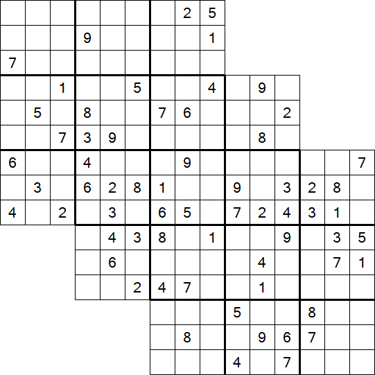 Tripledoku - Difficile