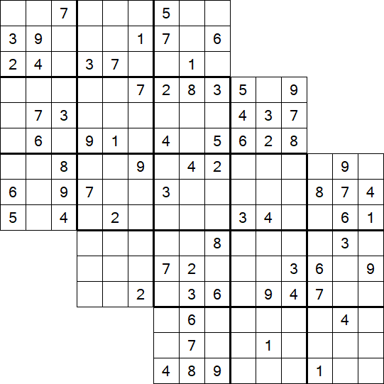 Tripledoku - Difficile