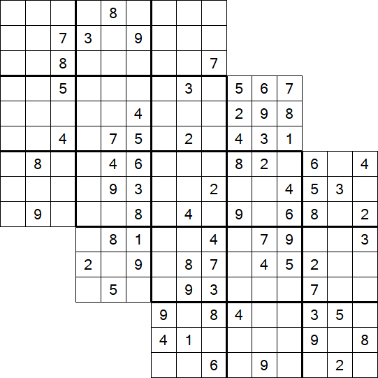 Tripledoku - Difficile