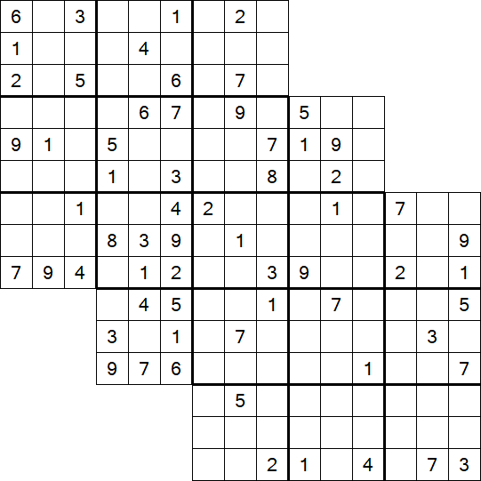 Tripledoku - Difficile