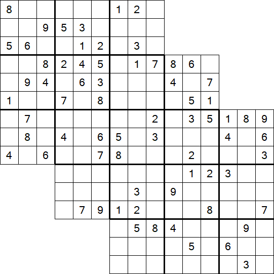 Tripledoku - Difficile